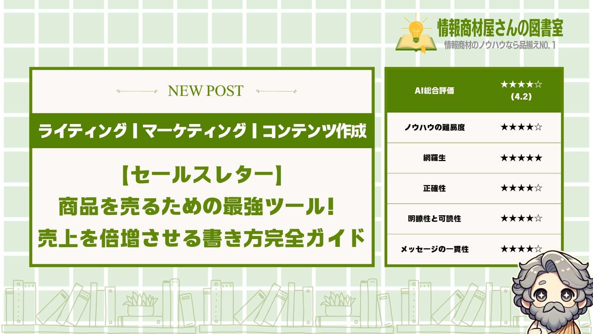 【セールスレター】商品を売るための最強ツール！売上を倍増させる書き方完全ガイド