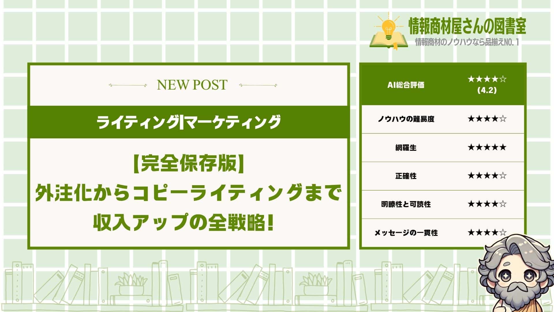 【完全保存版】外注化からコピーライティングまで収入アップの全戦略！